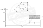 Square Head Bolts